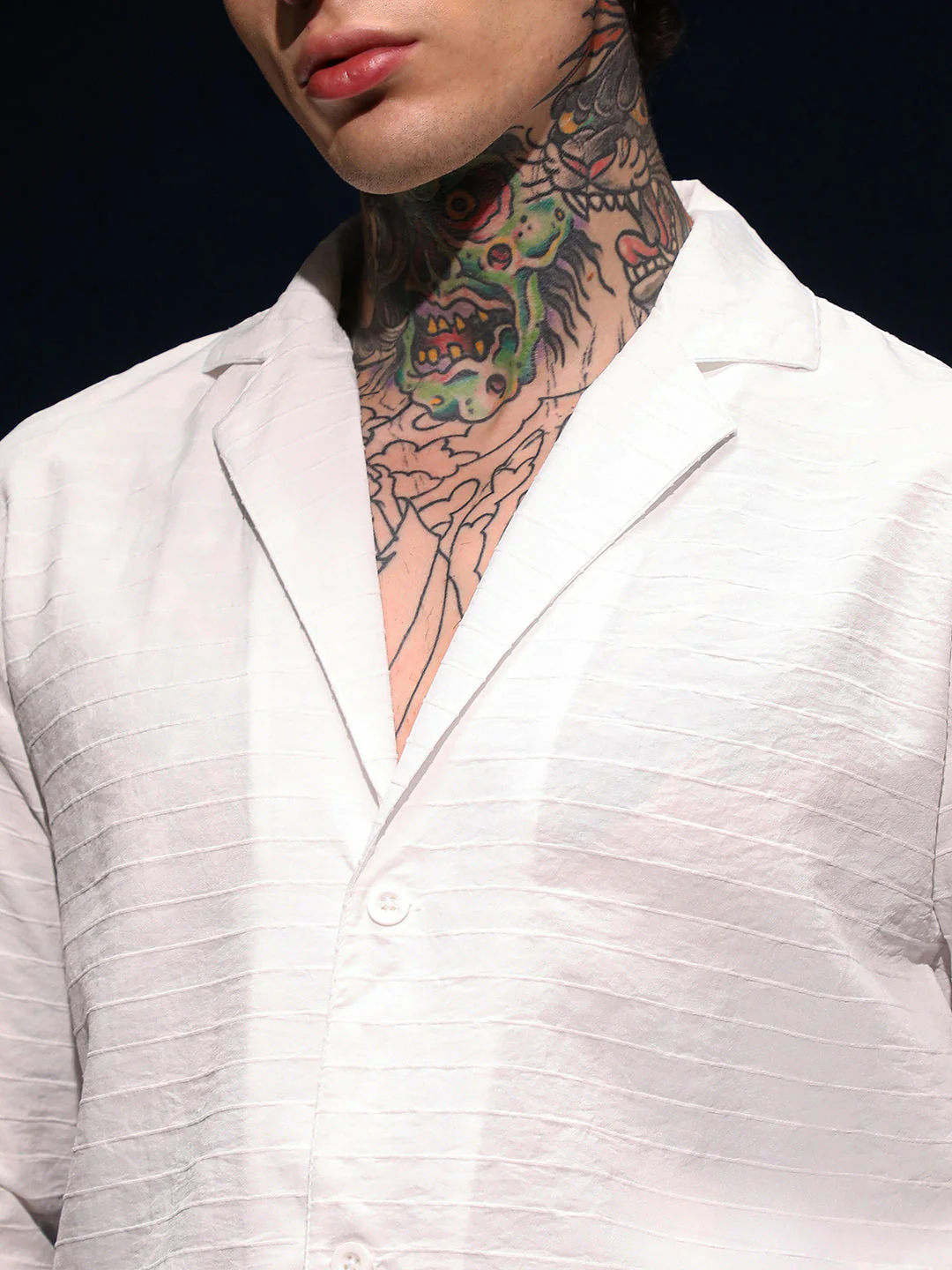 Striped Cuban Shirt - Image 7
