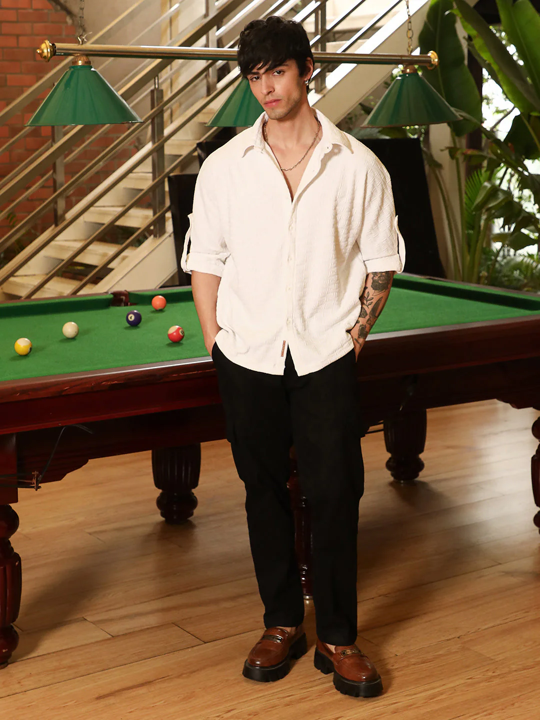 Wave-Tactile Relaxed Shirt - Image 5