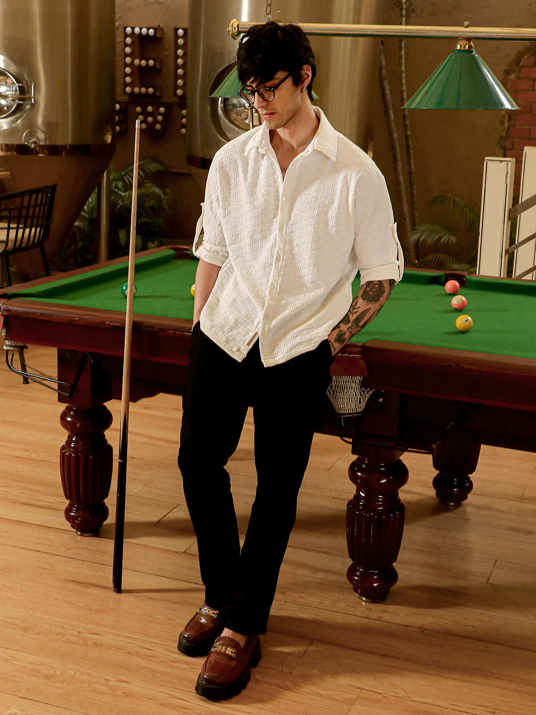 Wave-Tactile Relaxed Shirt - Image 6