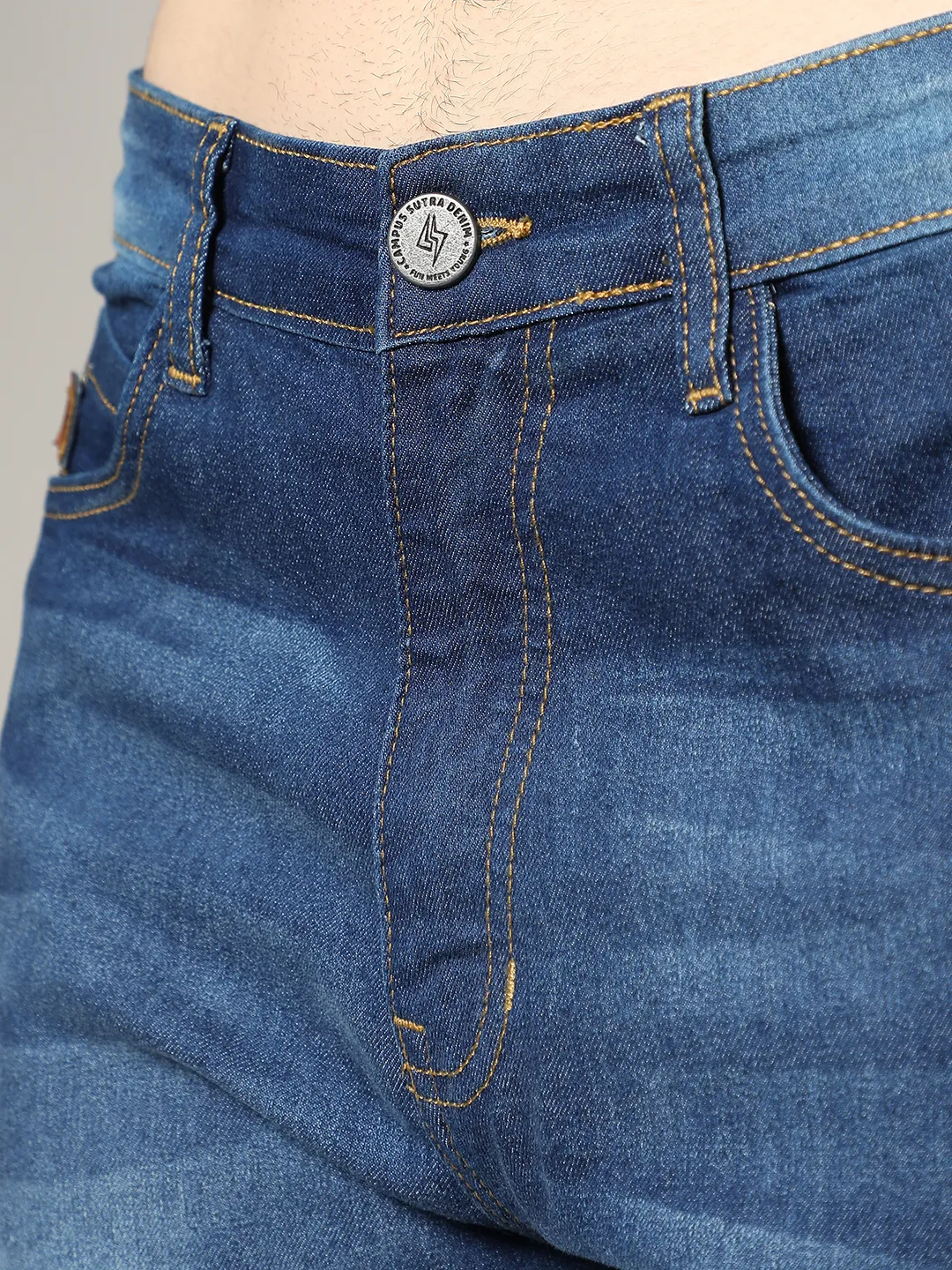 Utility Cargo Denim Jeans - Image 8