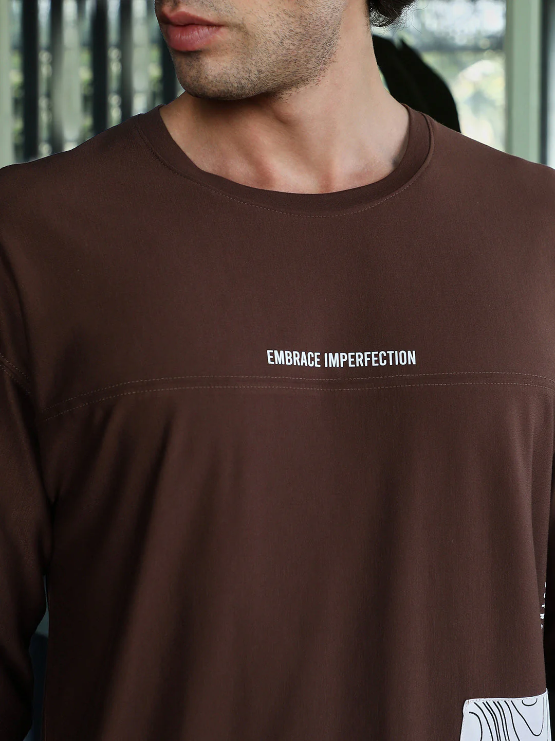 Escape-Ordinary Imprint Oversized T-Shirt - Image 7