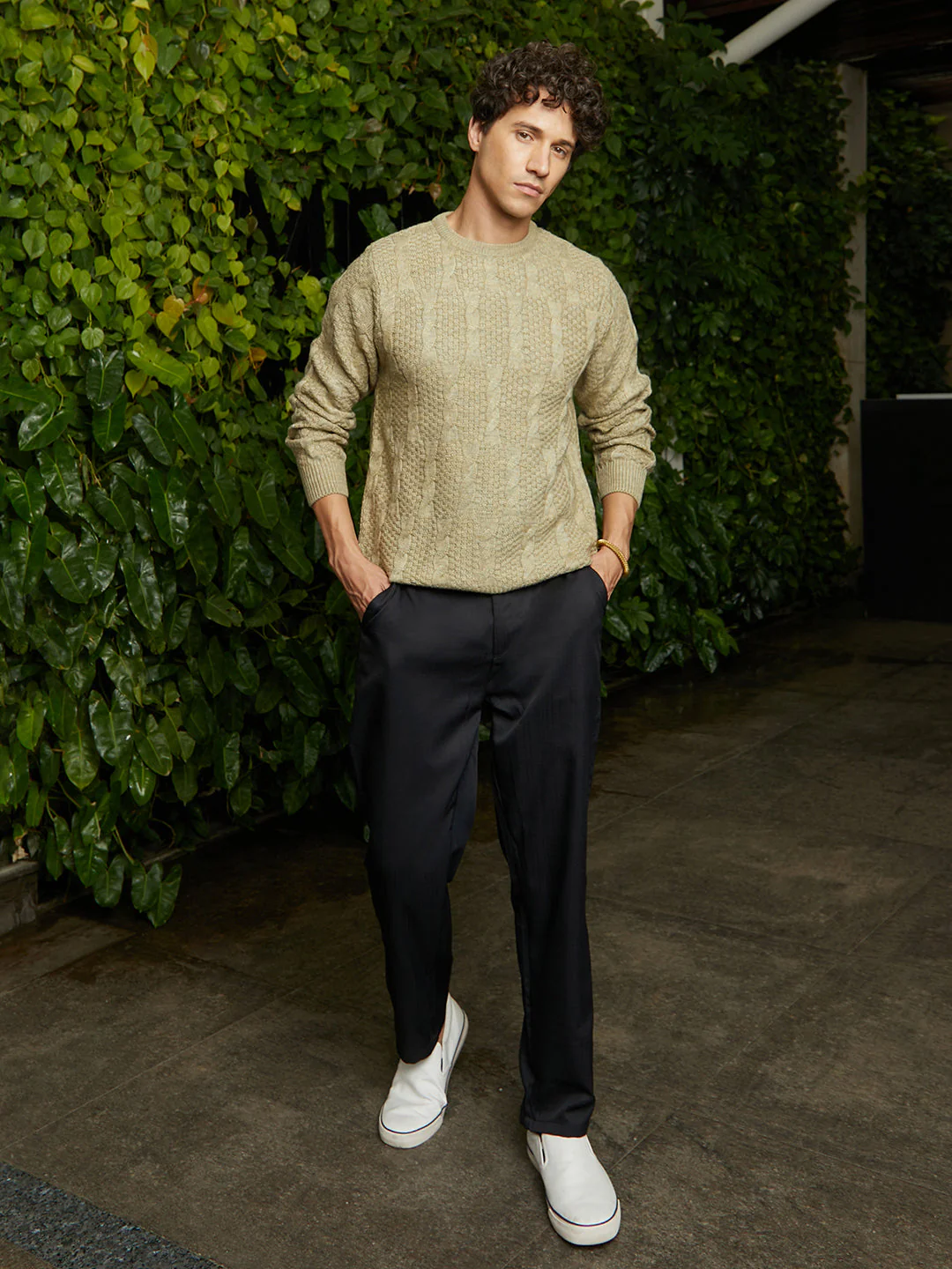Twist-Knit Pullover Sweater - Image 5