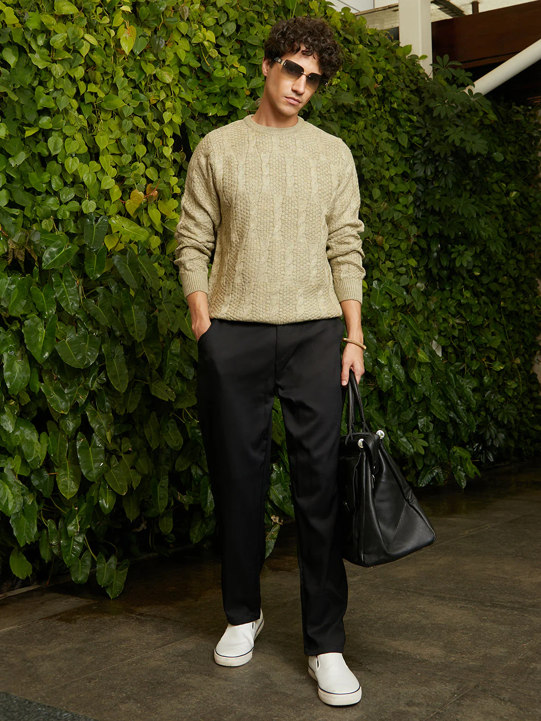 Twist-Knit Pullover Sweater - Image 6