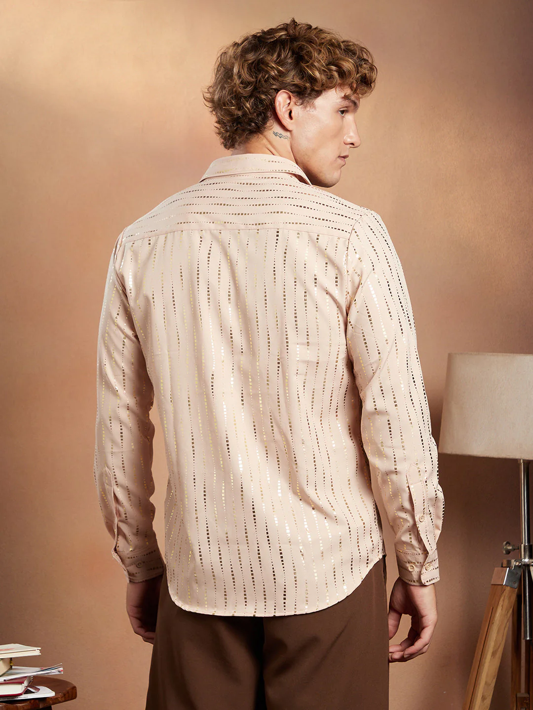 Metallic-Vined Shirt - Image 4