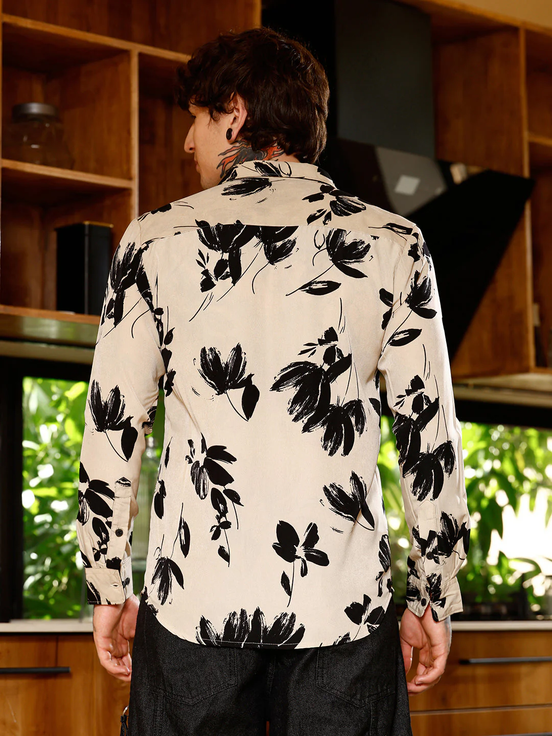 Flora-Stroke Imprint Shirt - Image 4