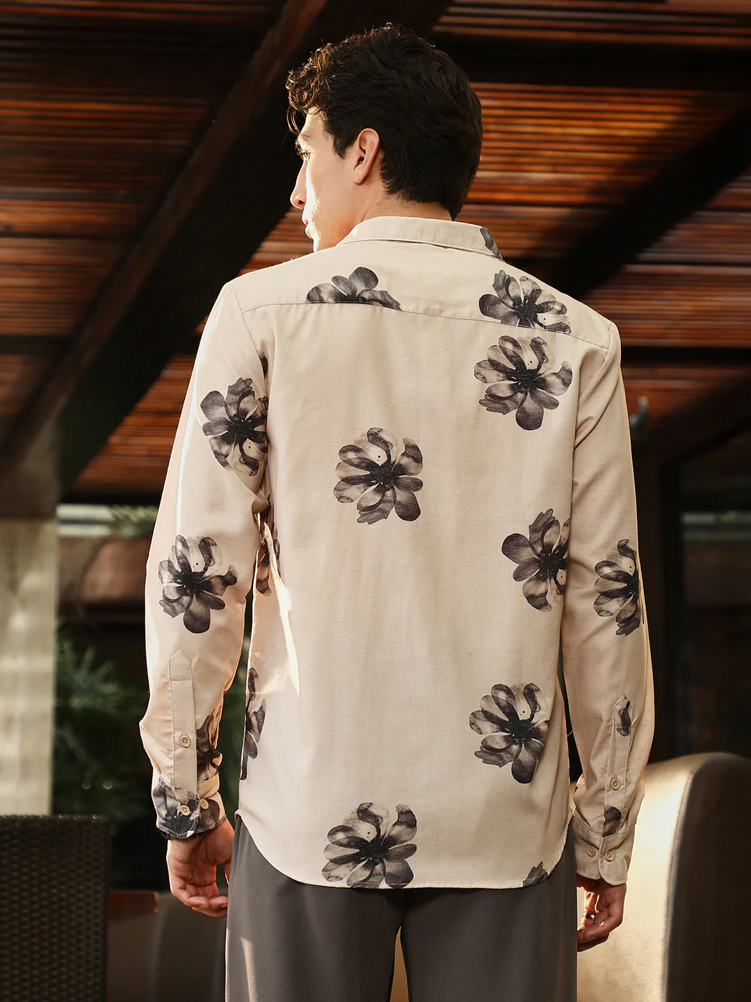 Withering Flora Imprint Shirt - Image 4