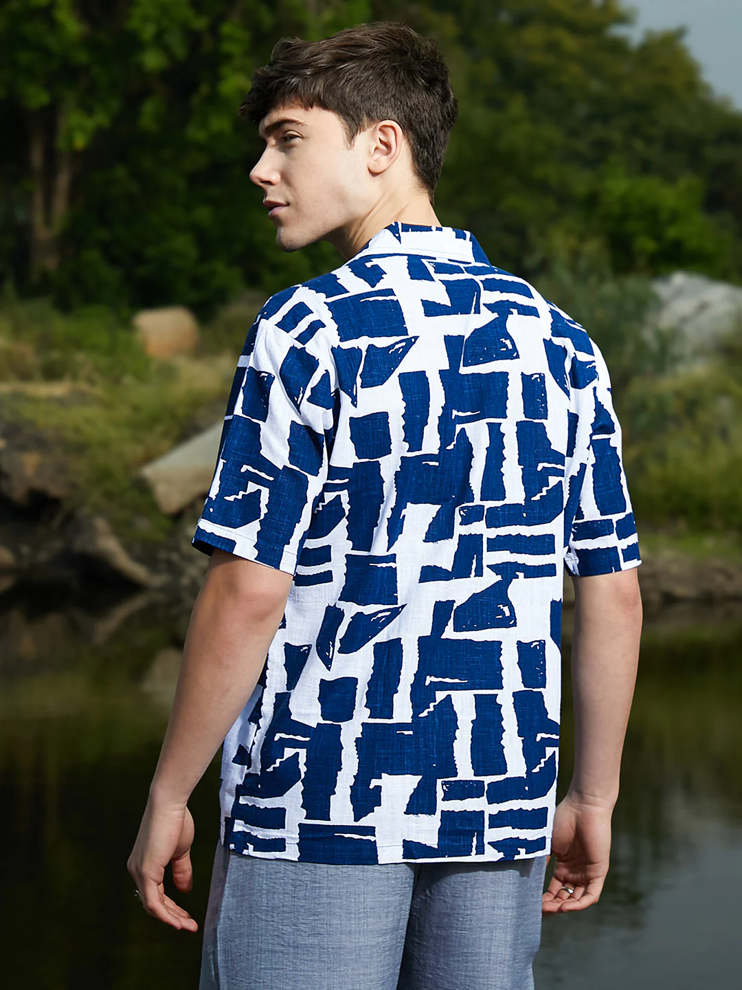 Imprint Oversized Shirt - Image 4