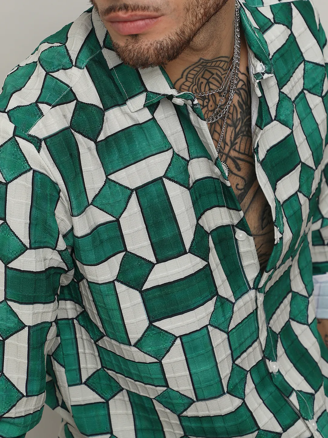 Contrast Block Shirt - Image 10