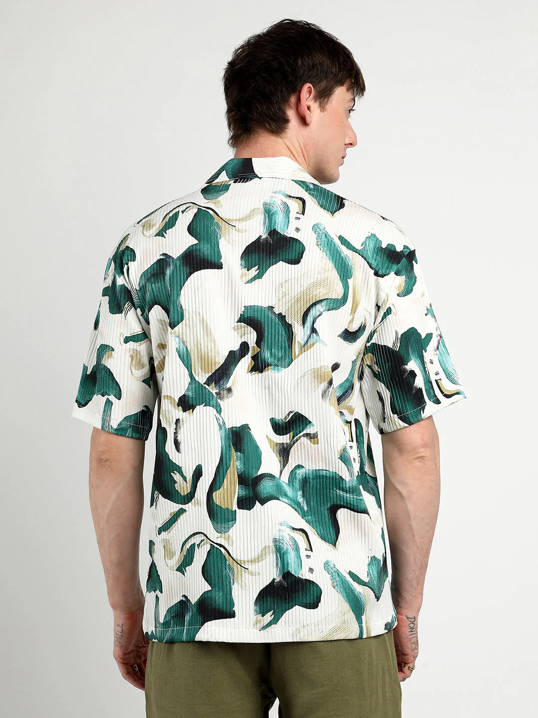 Oversized Swirl Strokes Shirt - Image 4