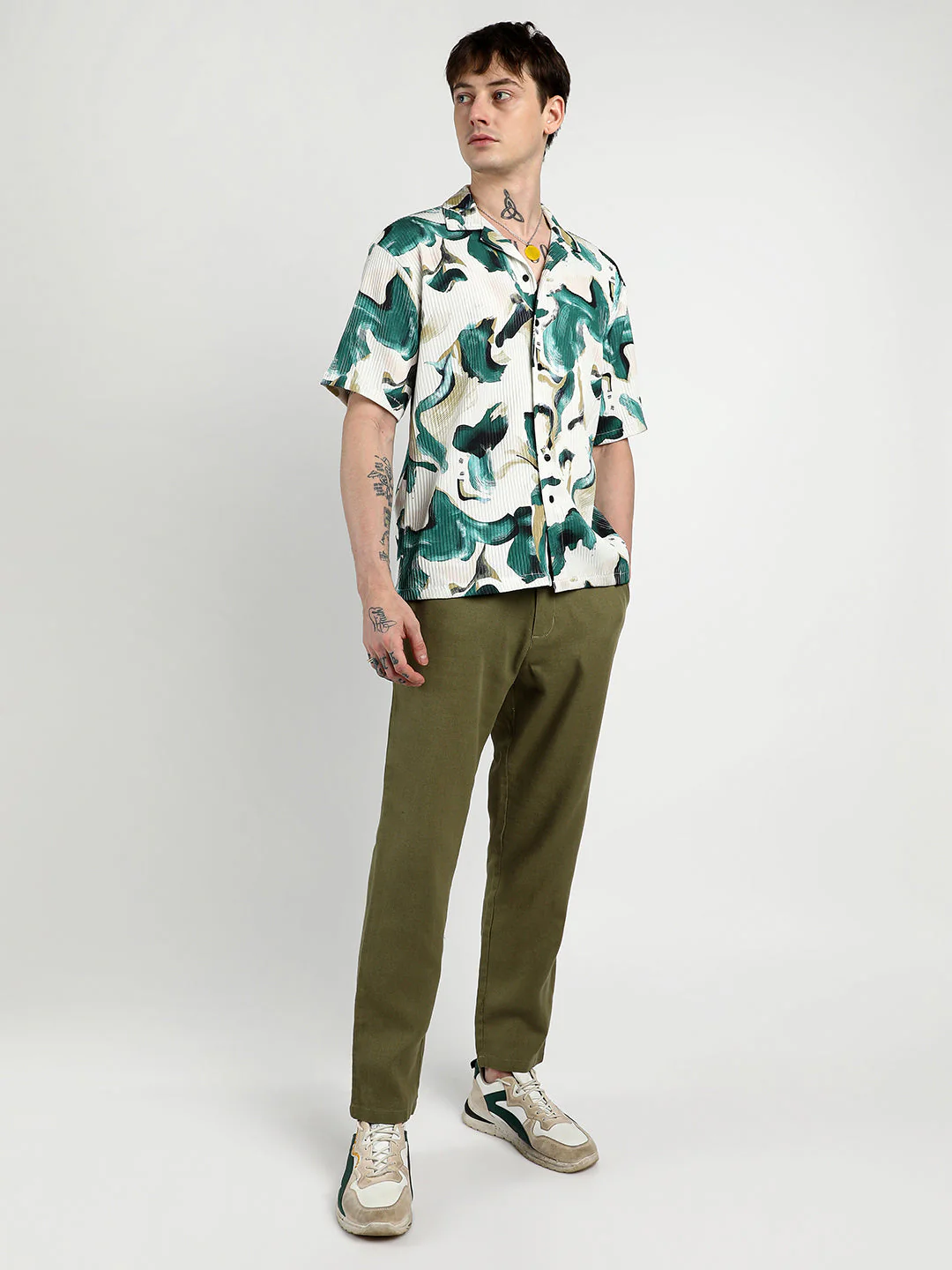 Oversized Swirl Strokes Shirt - Image 5
