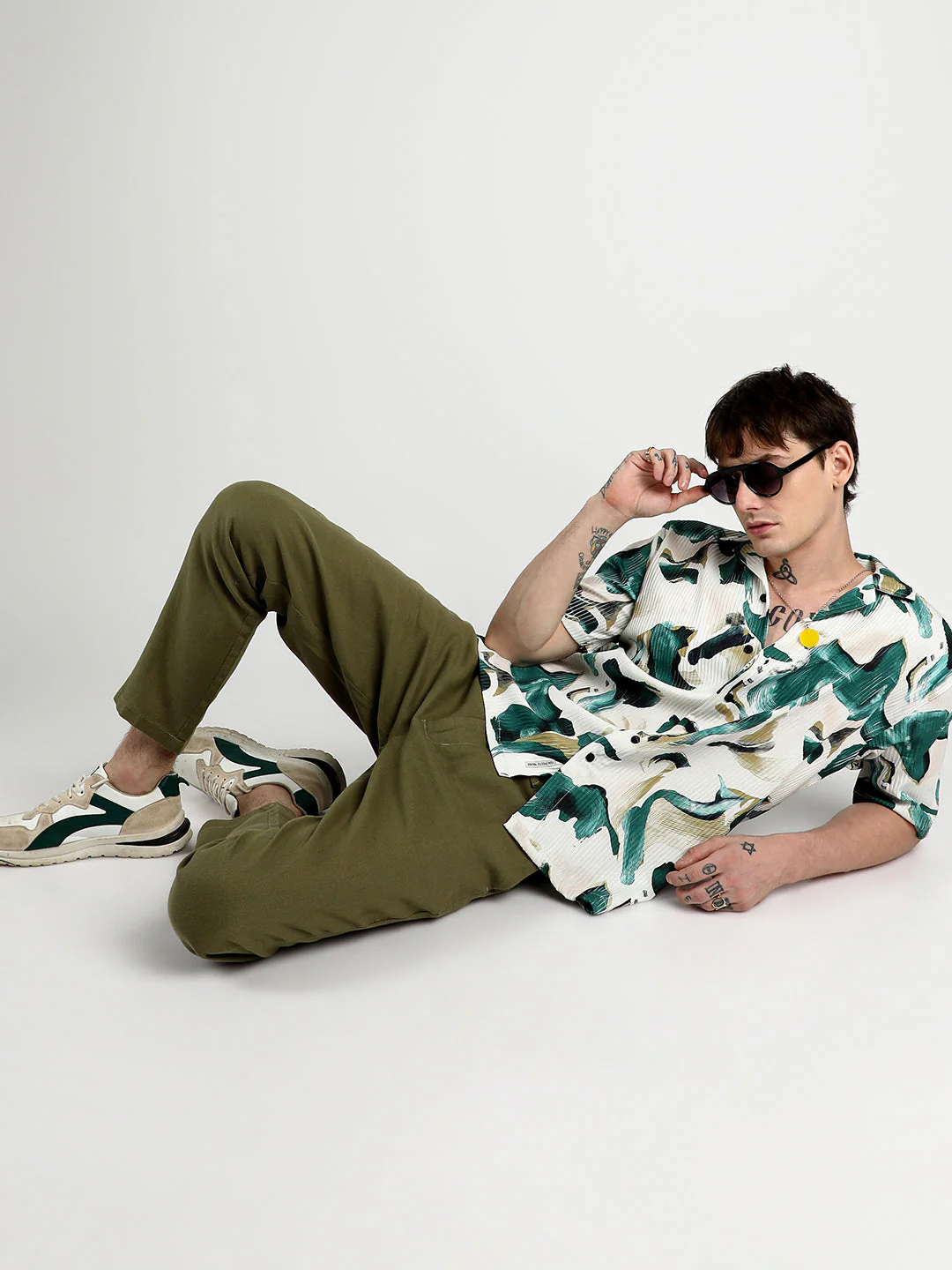 Oversized Swirl Strokes Shirt - Image 6