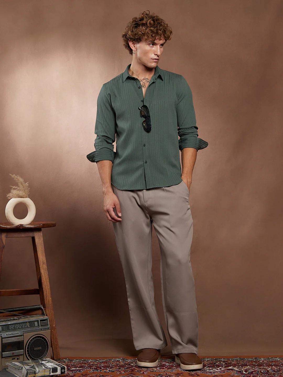 Pinstripe-Tactile Shirt - Image 6