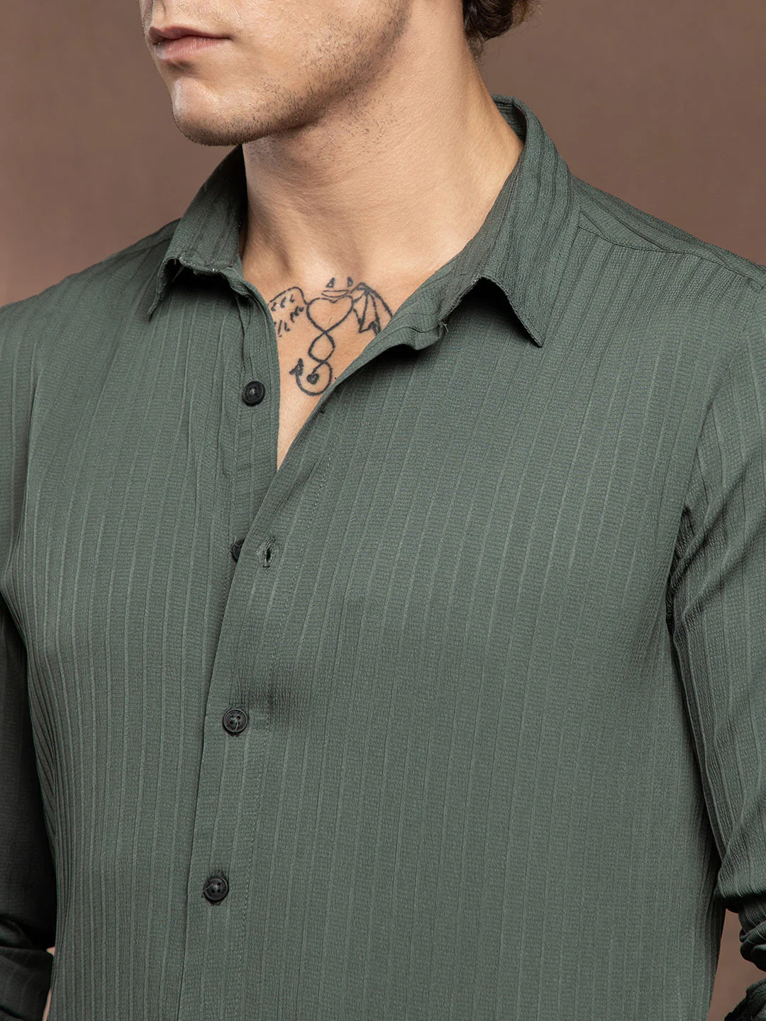 Pinstripe-Tactile Shirt - Image 7