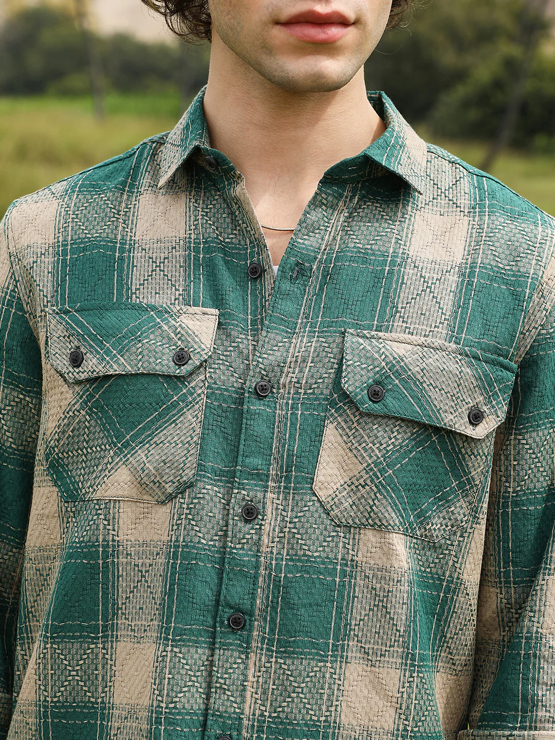 Buffalo Check Utility Shirt - Image 7