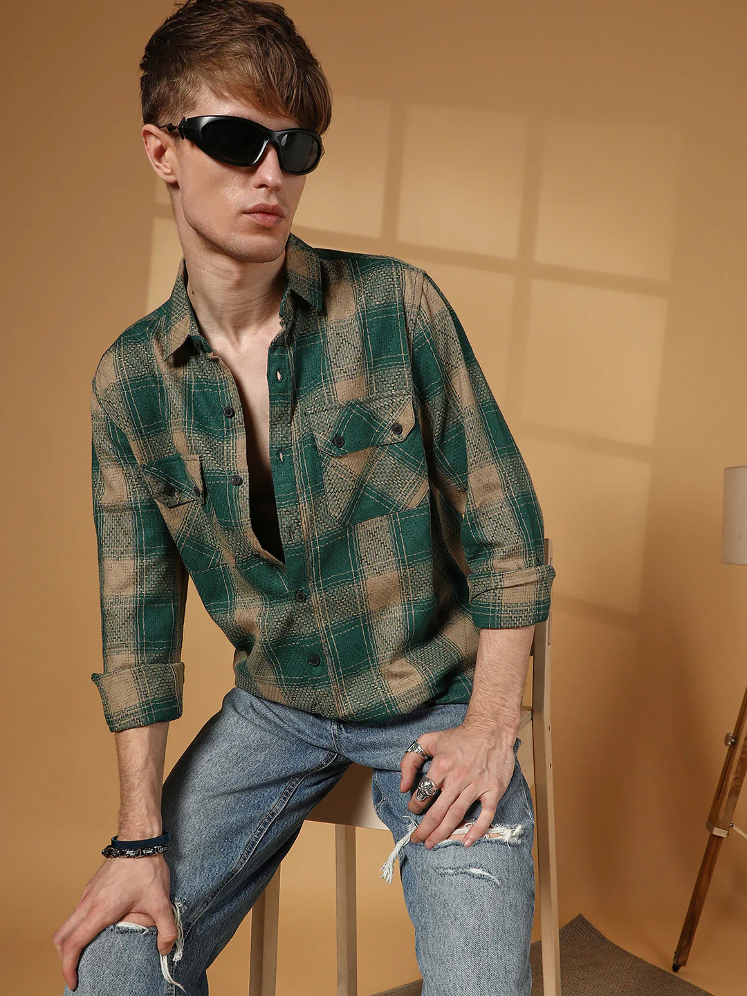 Buffalo Check Utility Shirt - Image 8