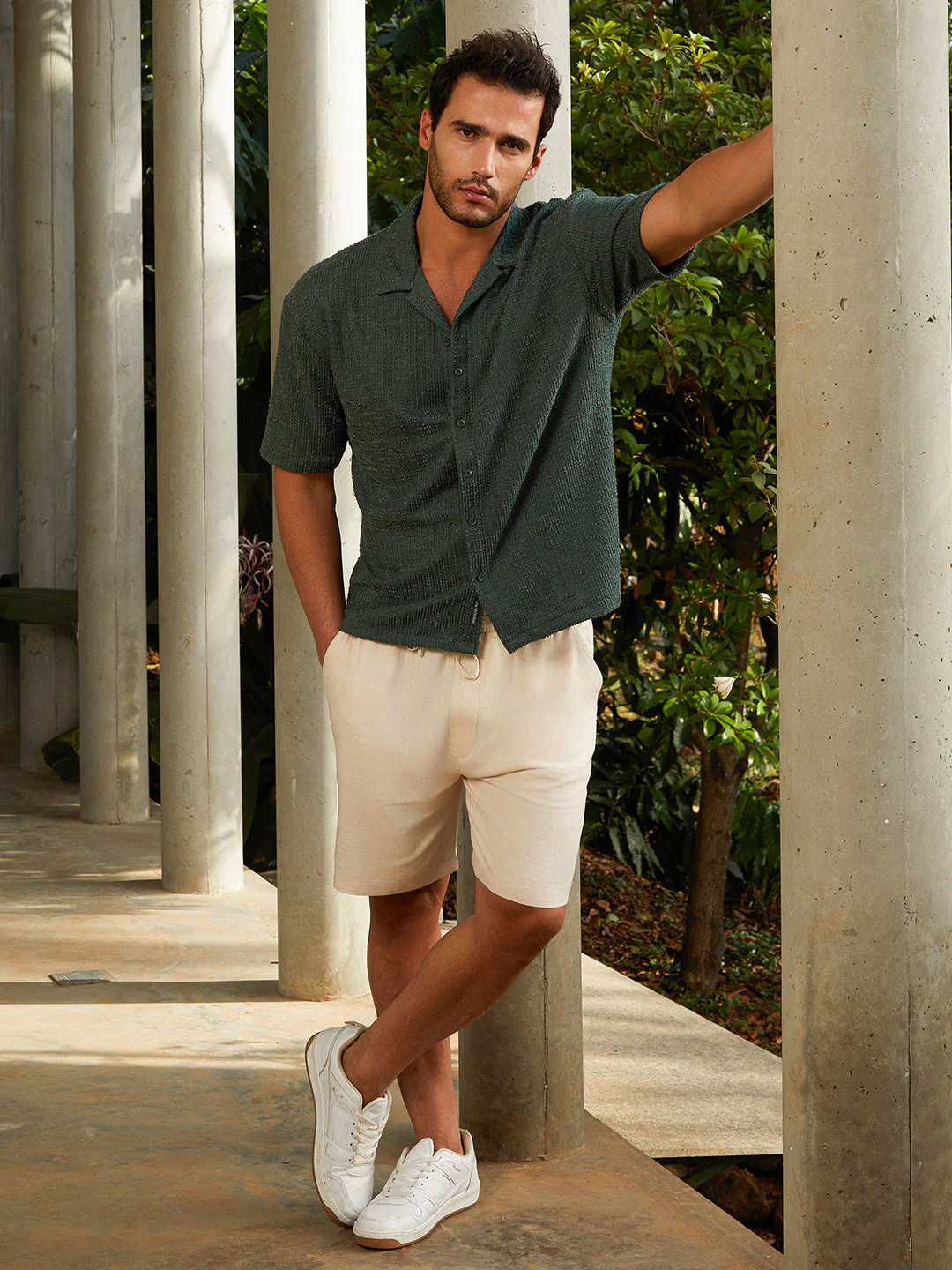 Tactile-Resort Oversized Shirt - Image 5