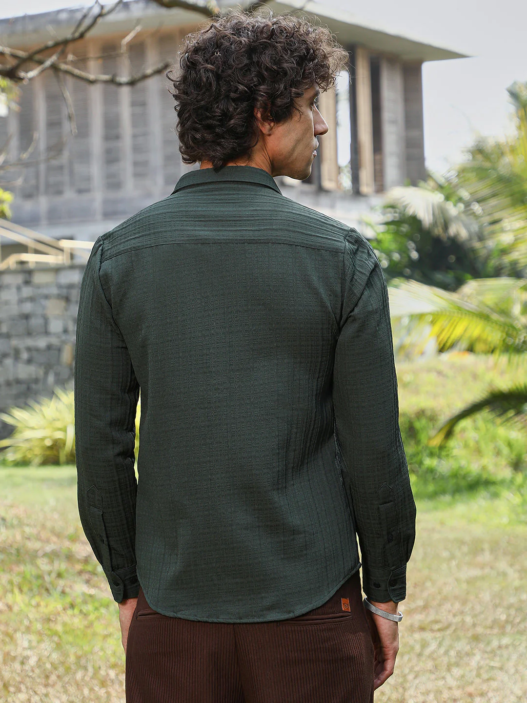 Tartan-Tactile Shirt - Image 4