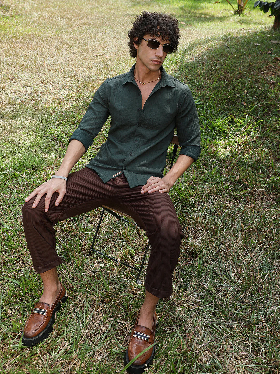 Tartan-Tactile Shirt - Image 6