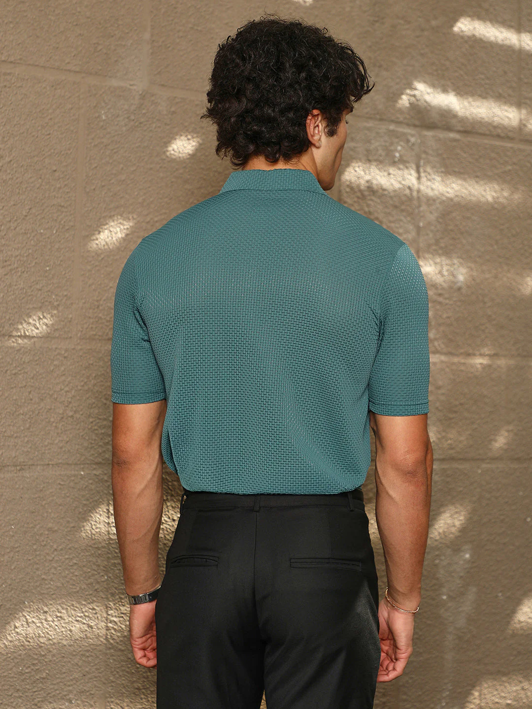 Warp-Tactile Polo T-Shirt - Image 4
