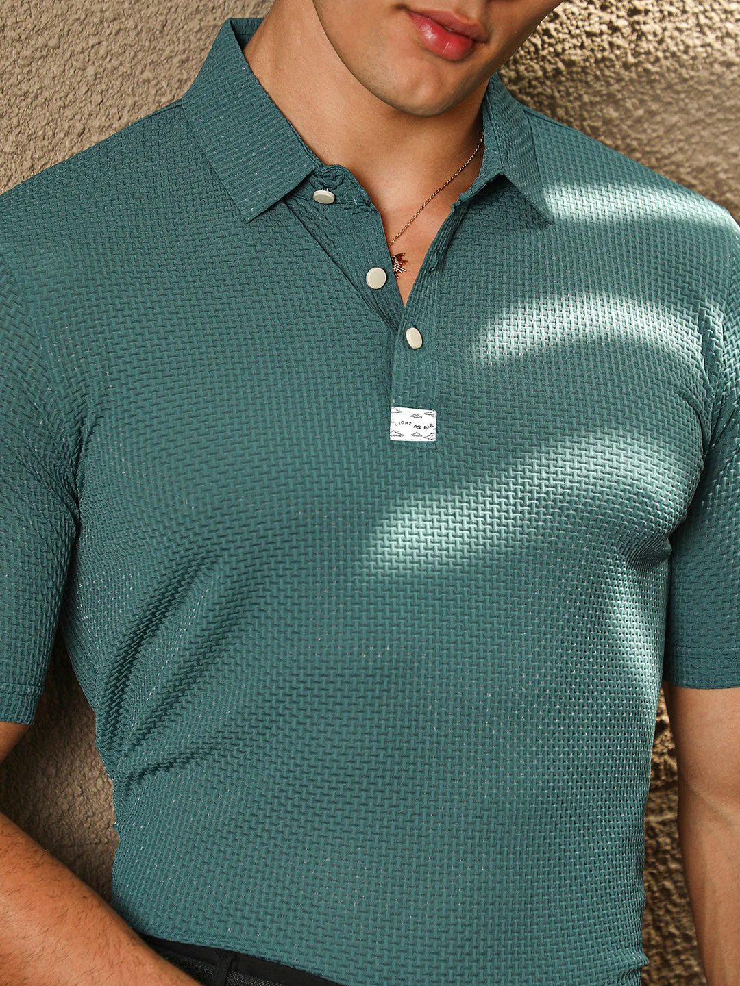 Warp-Tactile Polo T-Shirt - Image 7