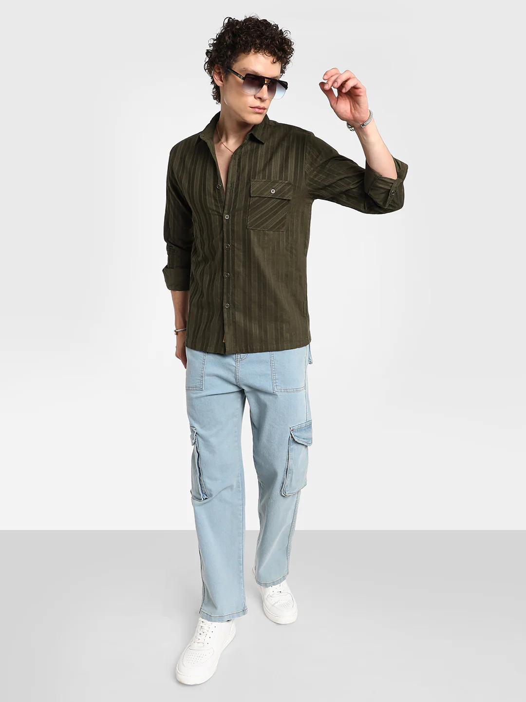 Multitrack-Striped Shirt - Image 14