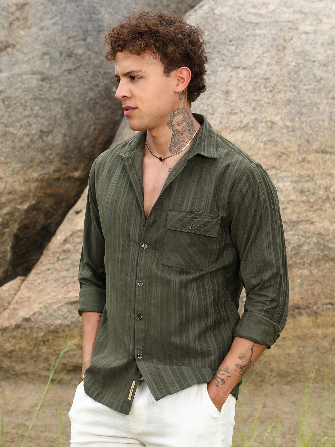 Multitrack-Striped Shirt - Image 3