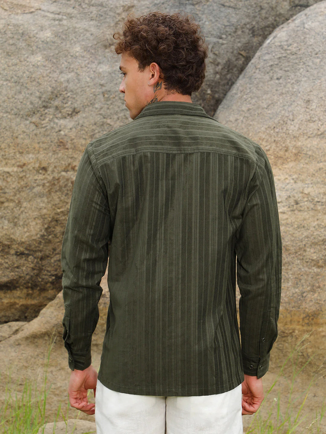 Multitrack-Striped Shirt - Image 4