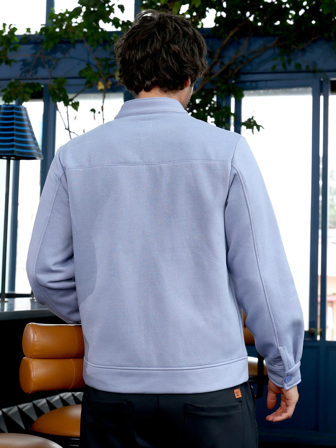 Panel-Stitch Knit Jacket - Image 4