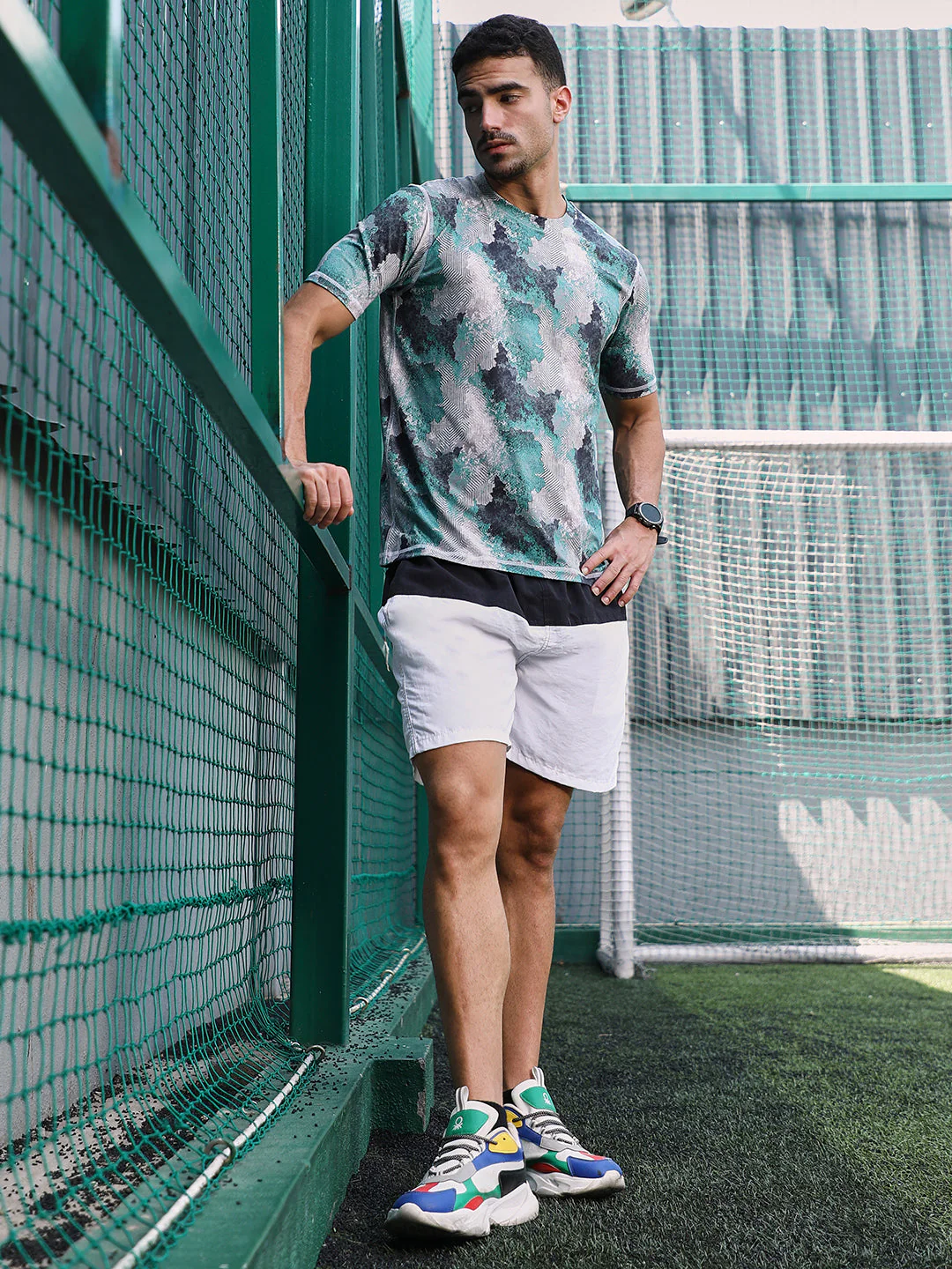 Blur-Imprint Activewear T-Shirt - Image 5