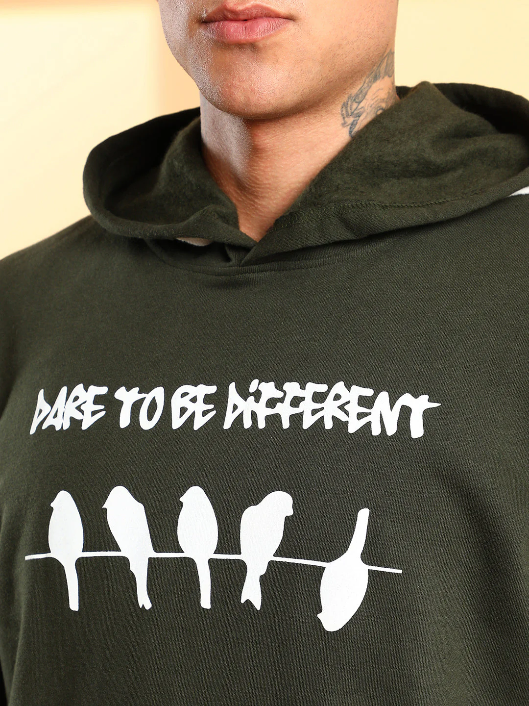 Dare To Be Different Hoodie With Kangaroo Pocket - Image 7