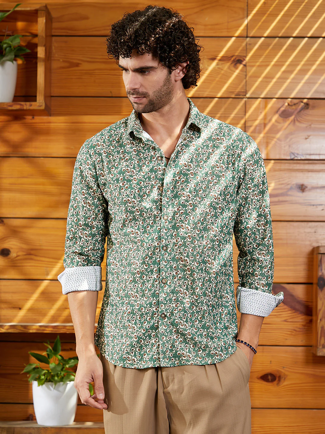 Ditsy Bloom Shirt - Image 2