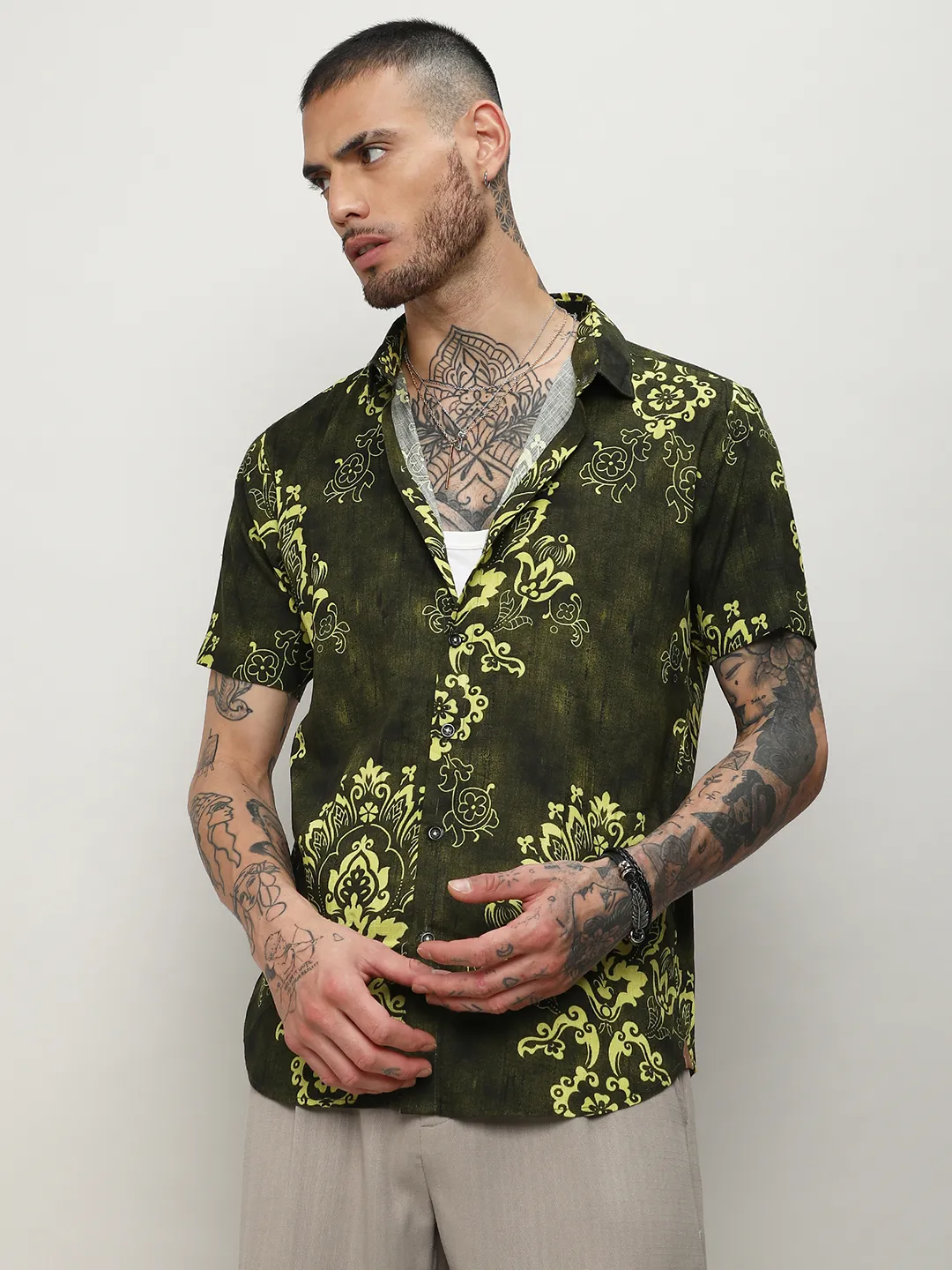 Ethnic Motif Shirt - Image 2