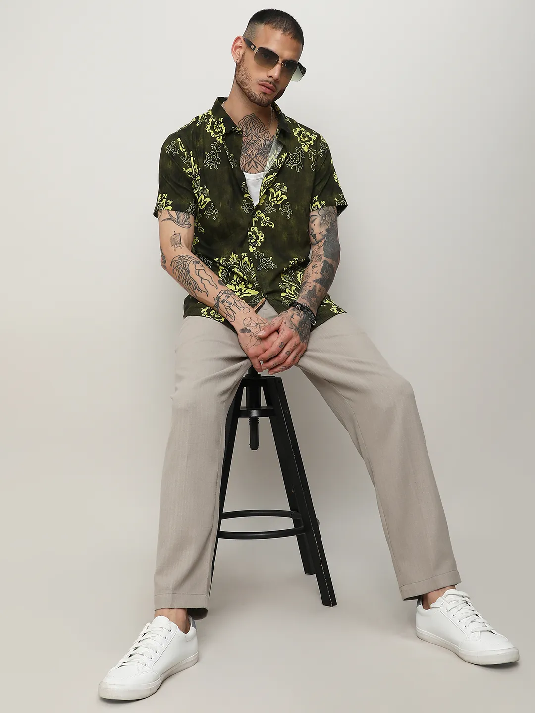 Ethnic Motif Shirt - Image 6