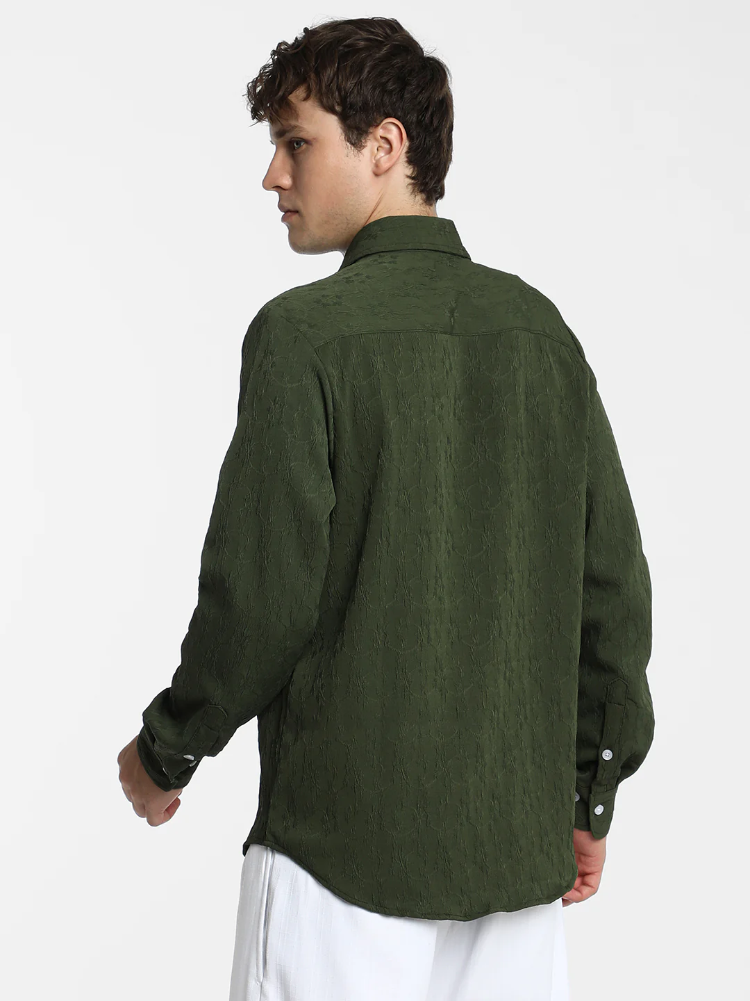 Floral-Textured Shirt - Image 12