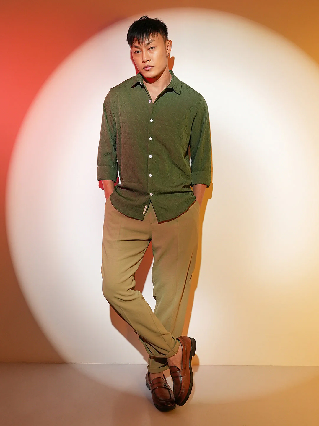 Floral-Textured Shirt - Image 5