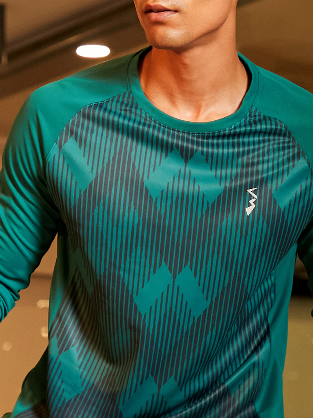 Geometric Activewear T-Shirt - Image 7