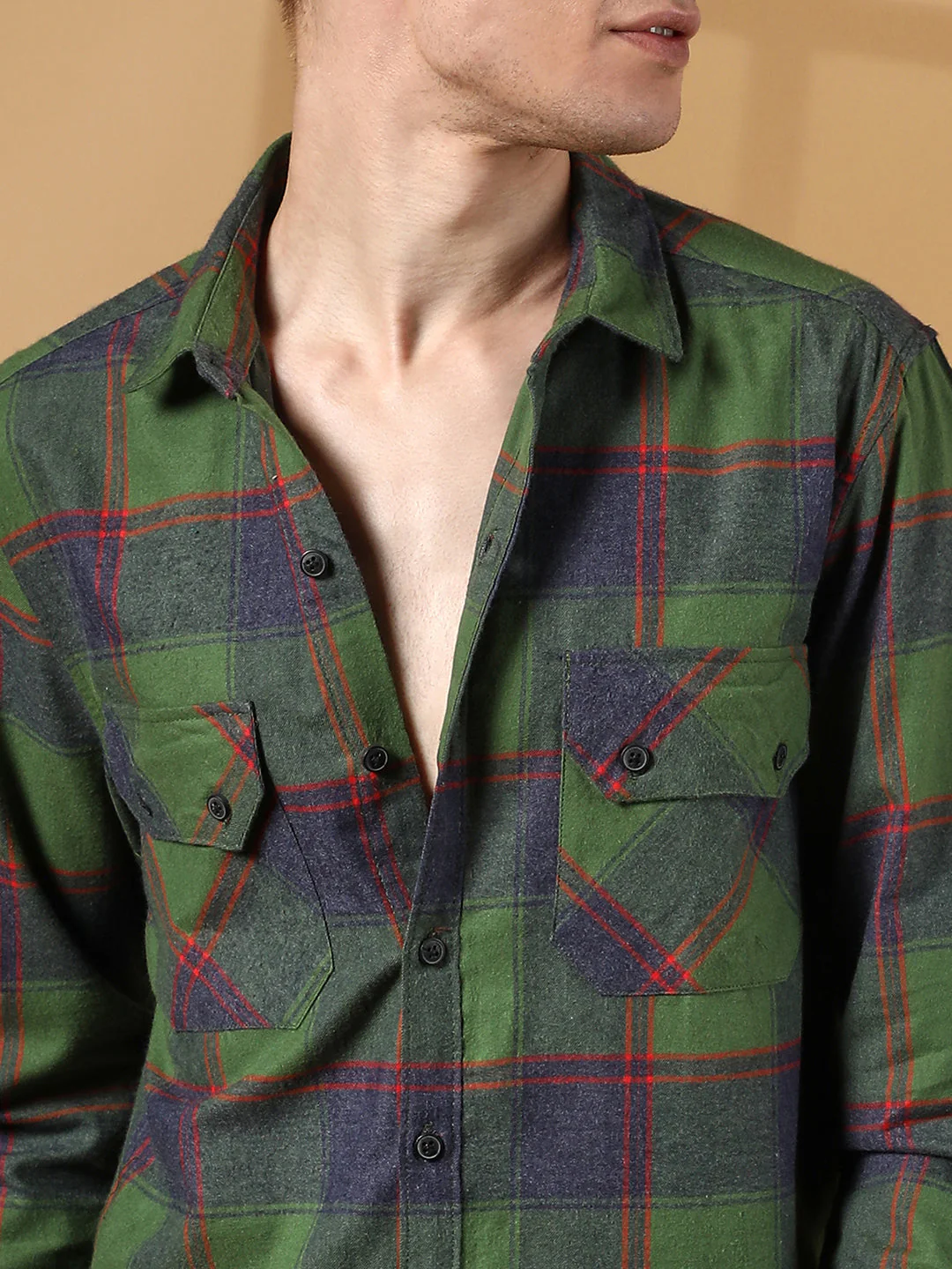 Buffalo Check Utility Shirt - Image 7