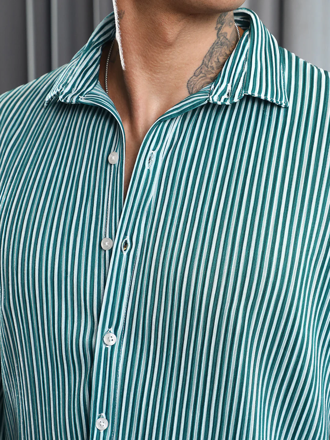 Pleat-Creased Shirt - Image 7