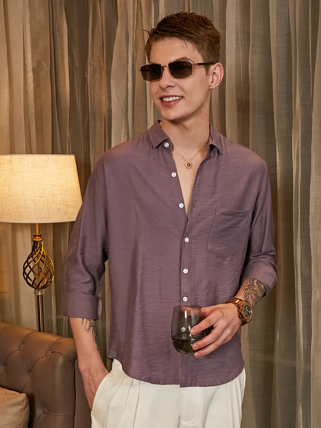 Breezy Wrinked Relaxed Shirt