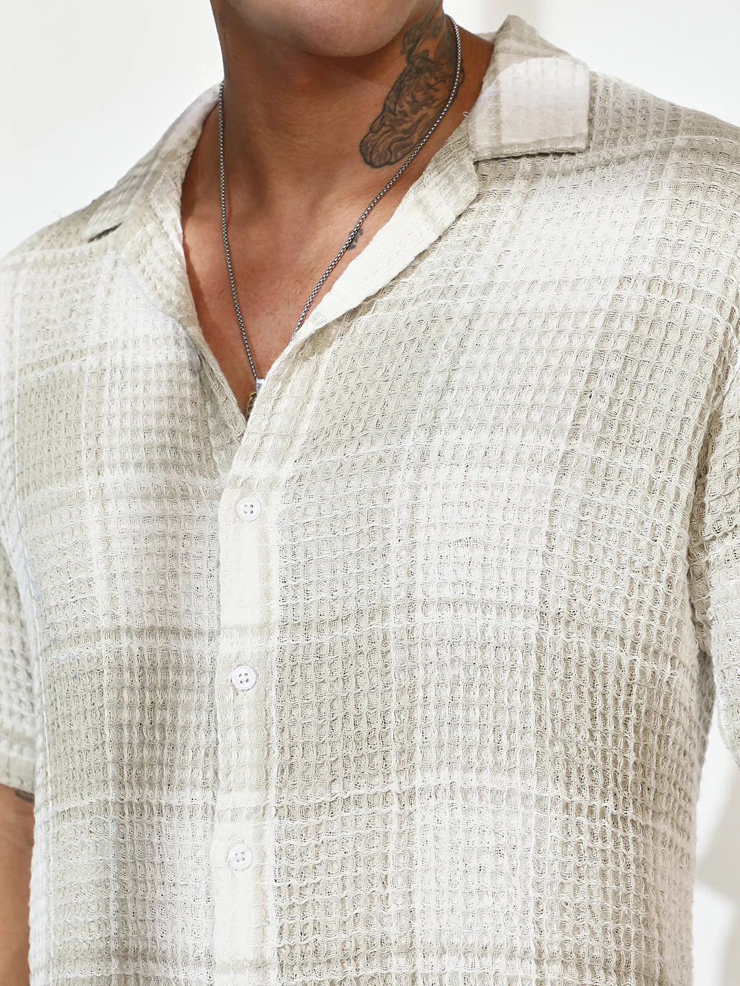 Buffalo Check Oversized Shirt - Image 7
