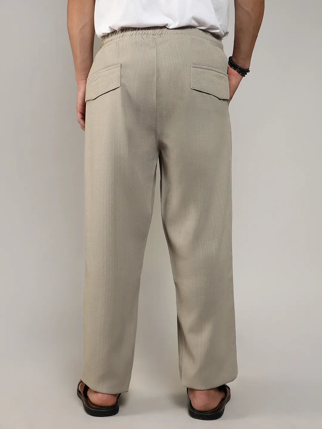 Lightweight - Tailored Linen-Blend Trousers - Image 4