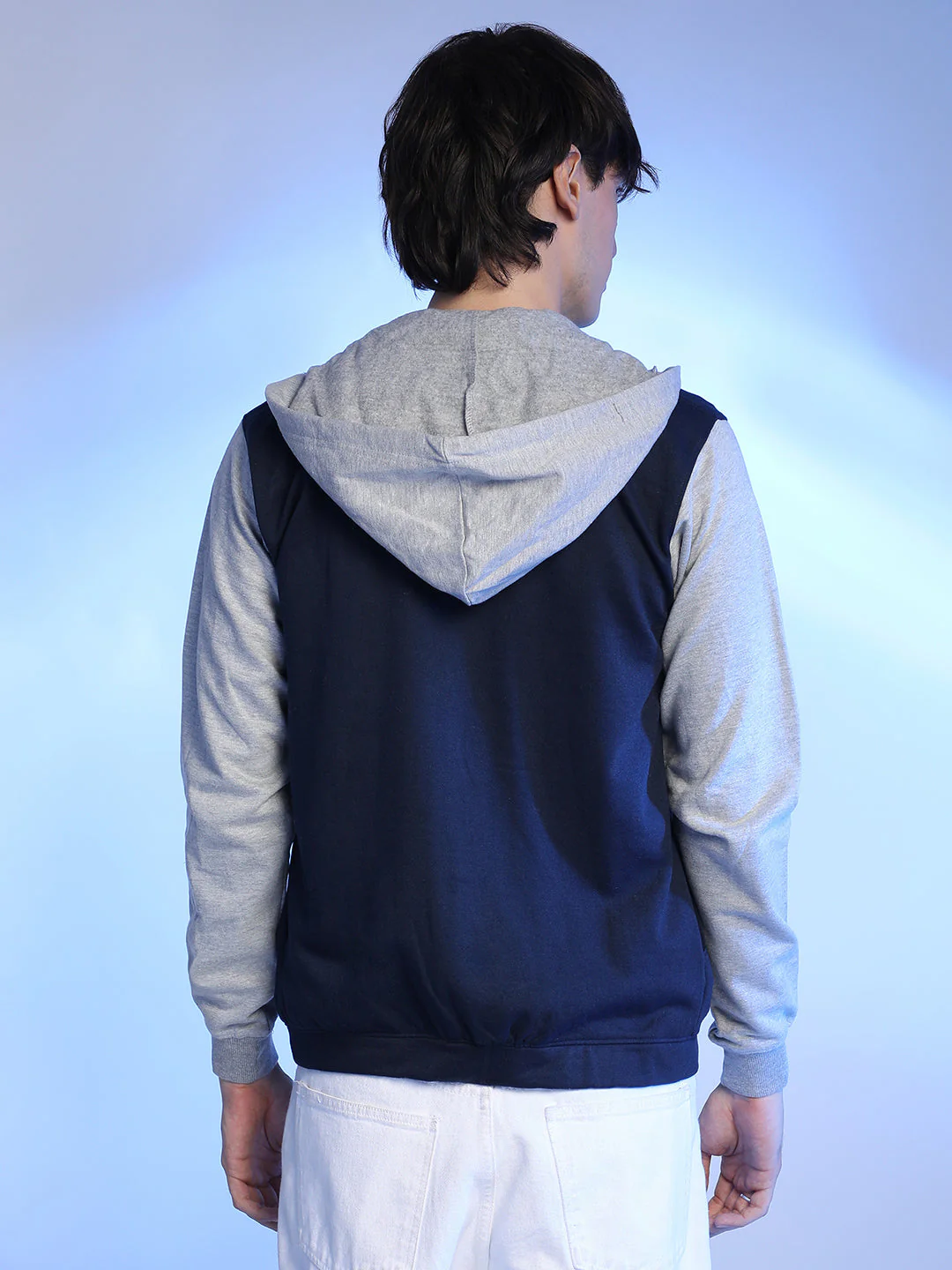 Button-Front Jacket With Contrast Detail - Image 4
