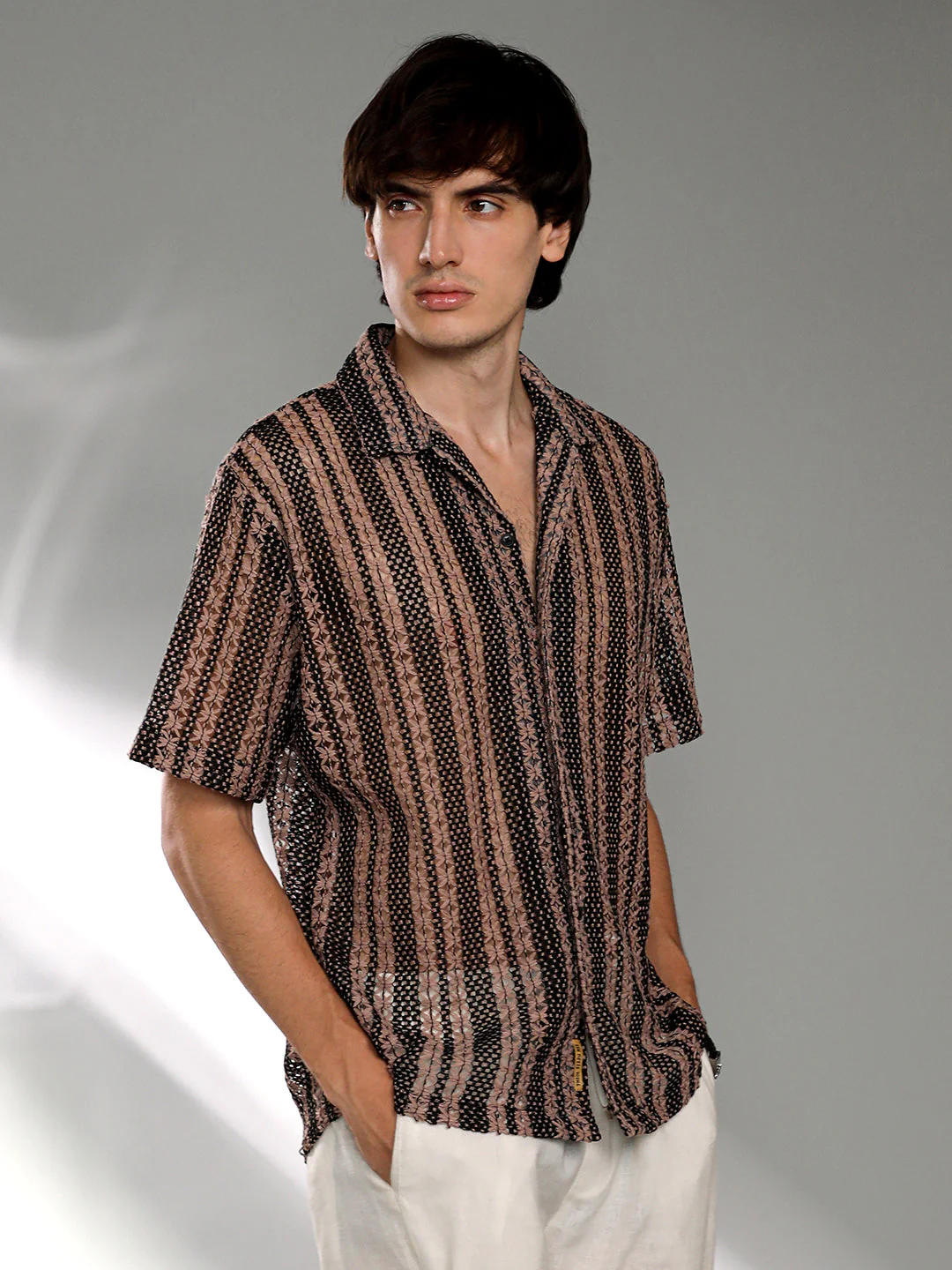 Multitrack Knit Oversized Shirt - Image 3