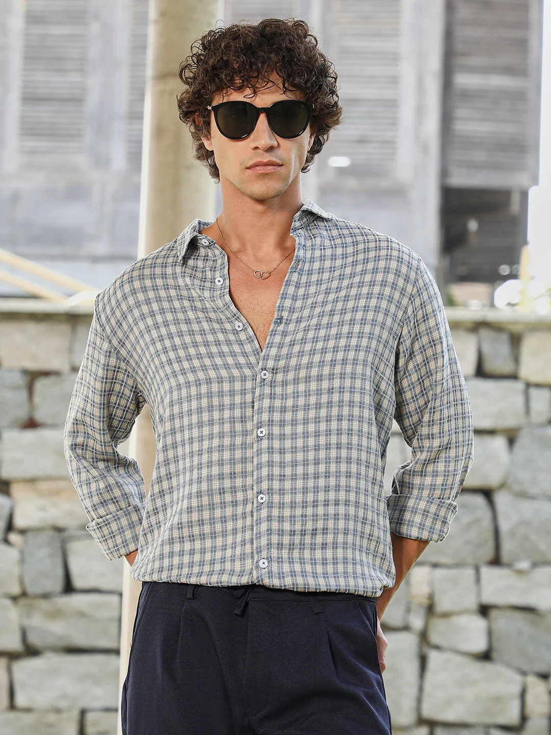 Bi-Check Shirt