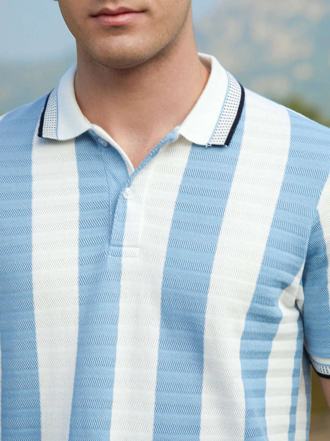 Awning-Striped Polo T-Shirt - Image 7