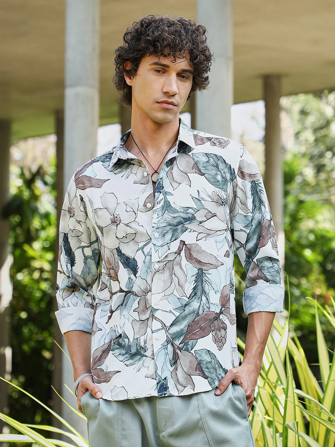 Stained-Foliage Shirt - Image 2