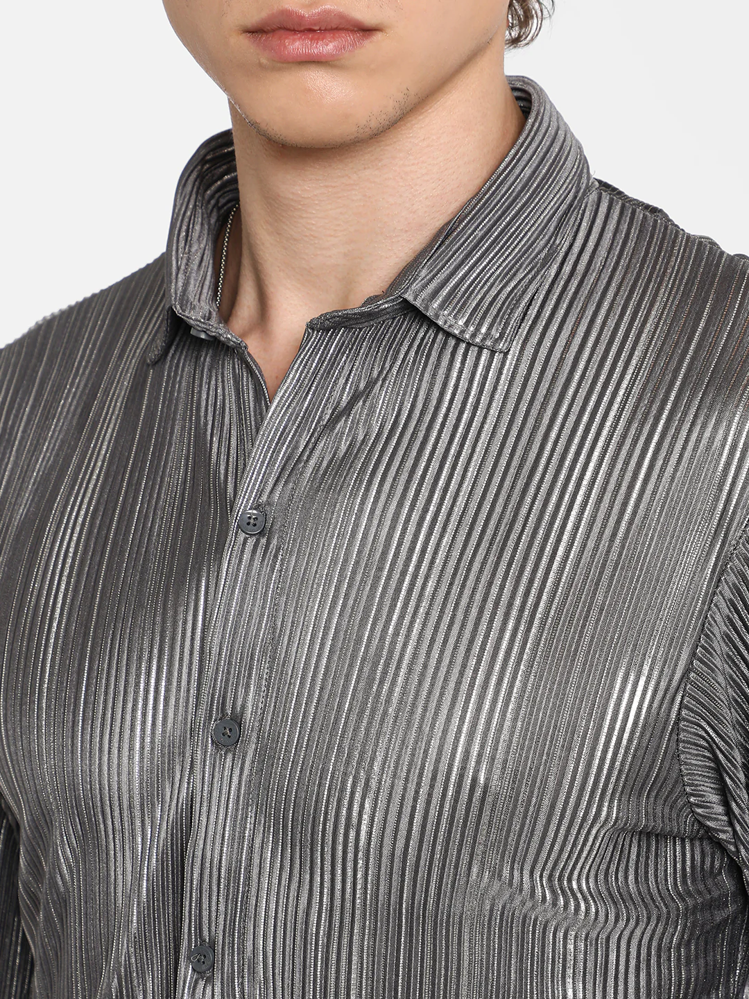 Pleat-Creased Shirt - Image 15