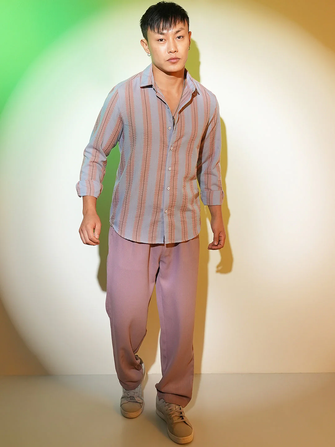 Striped Seersucker Shirt - Image 5