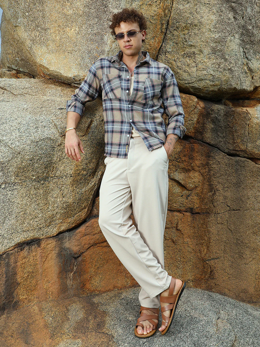 Tartan Plaid Utility Shirt - Image 6