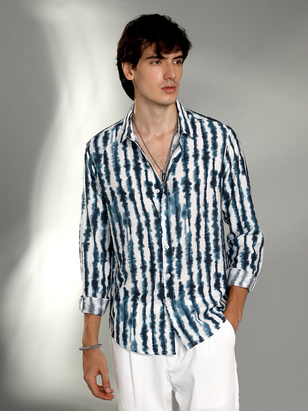 Ink-Striped Shirt - Image 2